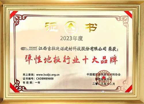 彈性地板行業(yè)十大品牌